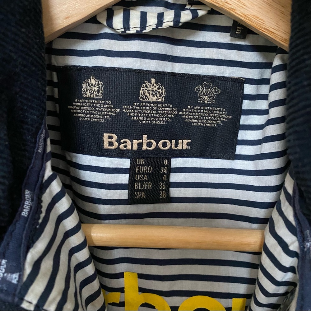 Barbour Jacket Godrevy Beadnell Wax Cotton - Picture 4 of 16